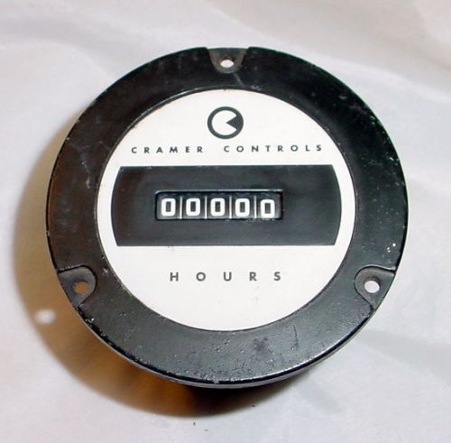 Cramer controls 632e elapsed time hour meter panel mount 115vac for sale