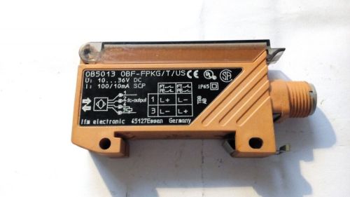 IFM OB5013 industrial optical sensor