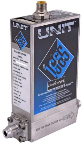 Unit 1665 devicenet metal z-seal mfc mass flow controller ar 300sccm ufc-1665 for sale