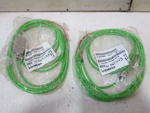 2 SIEMENS 6FX80002-1AA14-1AF0 SIGNAL CABLES