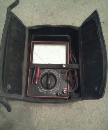 TRIPLETT  UNDERGROUND MINING PERMISSIBLE VOLT METER TESTED AND WORKS
