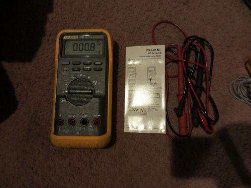 Fluke 87 III 3 True RMS Multimeter in great condition with leads