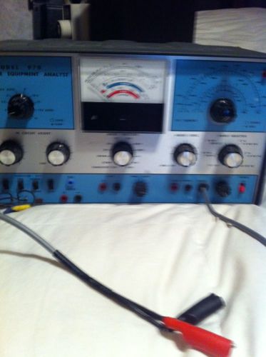 Vintage Bk Transistor Equipment Analyst Model 970