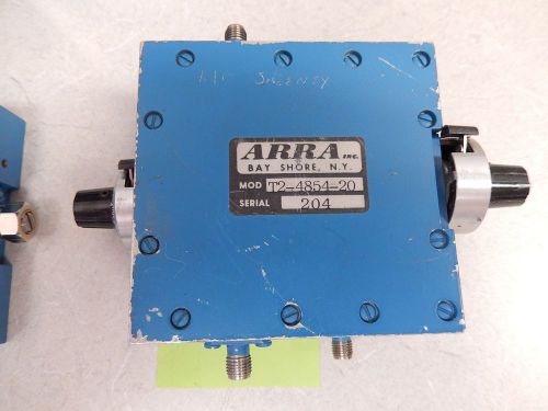 Arra T2-4854-20 Level Set Attenuator 201