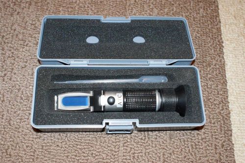 ATC PORTABLE REFRACTOMETER GLYCOL ANTIFREEZE BATTERY TESTER