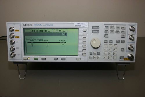 Hp agilent e4436b signal generator opt un8 un9 und 100 200, calibrated, warranty for sale