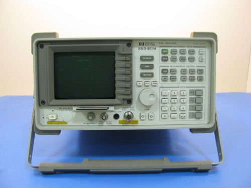 Agilent 8594em emc spectrum analyzer, 9khz to 2.9ghz - 90 day warranty - tested for sale