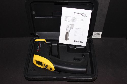 Raytek st60 pro plus temperature gun with laser and memory with case super deal. for sale
