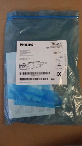 M1669A or 989803145071 Philips Cable 3 Lead ECG Trunk, AAMI/IEC 2.7m, 1/BG
