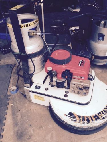 Aztec propane floor stripping machine 24 inch electric start for sale