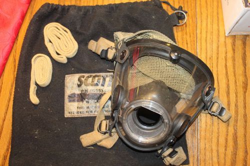 Scott av-2000 scba mask  large with storage bag for sale