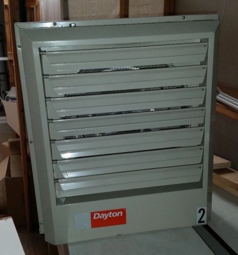 Dayton electric unit heater (10 kw) 480 v. model: 2yu70 for sale