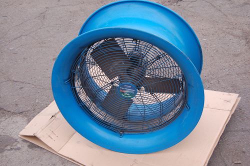 Patterson high velocity 22&#034; truck trailer cooler fan 100&#039; air throw circulator for sale