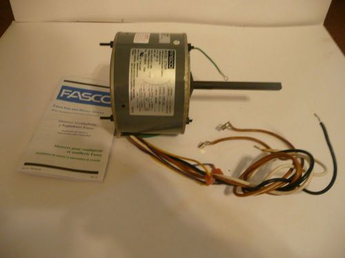 Fasco d7909 condenser fan motor, 1/4 hp, 208-230 volts, 1075 rpm for sale