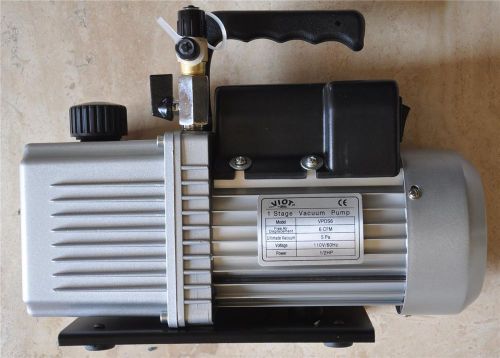 Rotary vane vacuum pump 6cfm hvac tool devanal surge milker pulsator+check valve for sale