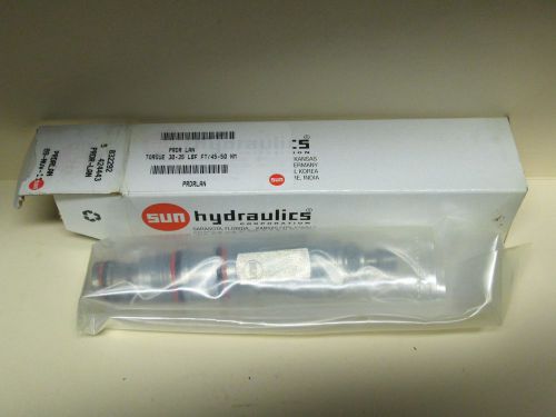 PRDR-LAN Sun Hydraulics Cartridge Valve * new in package*