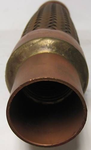 Packless Metal Hose Copper Solder Flex Pipe 1 1/2&#034; NNB