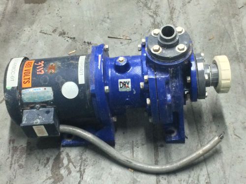 Iwaki mdm 2156 run drive industrial centrifugal pump 5hp leeson electric motor for sale