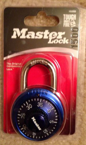 Master Lock padlock (blue) - NEW, IN PACKAGING!!!