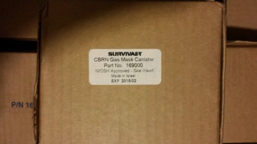 40mm cbrn canister survivair; sealed. 169006. for a gas mask for sale