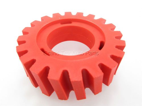 New dynabrade eraser wheel 92255 4&#034; diameter x 1-1/4&#034; wide red-tred for sale