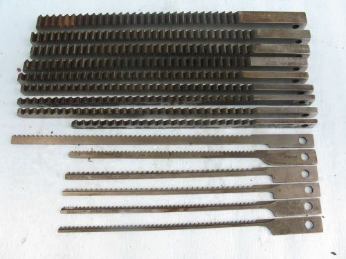Davis broack keyway cutter set of 15 from 1&#034; to 1/16&#034;   e2 for sale