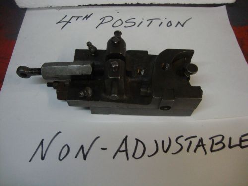 DAVENPORT 4TH POSITION SLIDE AND BASE ASSEMBLY - NON-ADJUSTABLE