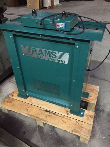 RAMS 2006 Pittsburg Machine, Sheetmetal Down spout, Duct, Fittings, 20 ga Pitts