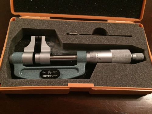 Mitutoyo 143-121 micrometer 0-1 for sale