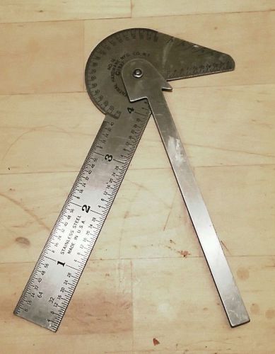 Vintage general hardware mfg co ny multi-use rule &amp; gage © 1937  no.16 for sale