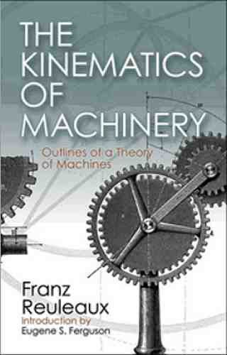 The kinematics of machinery: outlines of a theory of machines (1876) - reprint for sale