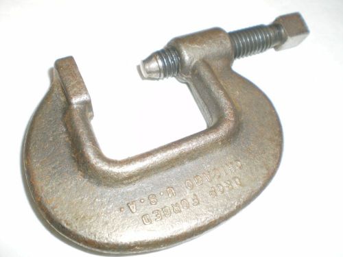 C CLAMP 1&#034; BRIDGE CLAMP ARMSTRONG HEAVY DUTY SERVICE DROP FORGED