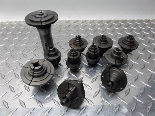 ASSORTED LOT OF 5C 5 C EXPANDING COLLET SET w/ MASTER