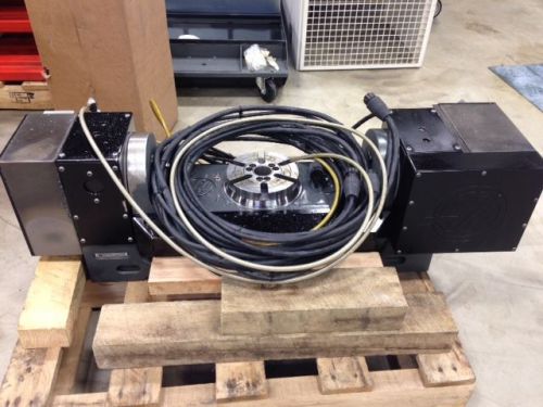 2012 haas tr-160 cnc 4th and 5th axis trunnion rotary table brushless servos for sale