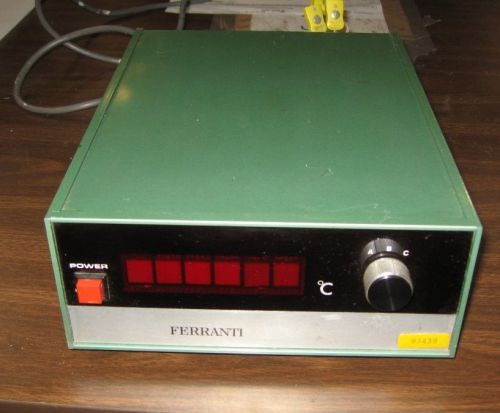 FERRANTI VISCOMETER READOUT SYSTEM WITH CHART RECORDER