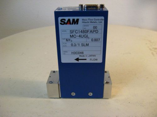 (hd) sam fantas sfc1480fapd mc-4ugl nh3 cf:0.807 0.3/1slm mass flow controller for sale