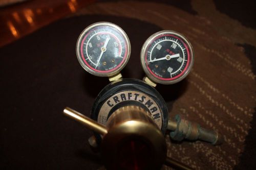 Vintage Craftsman Welding Regulator Model 313.54408 SOLD AS IS