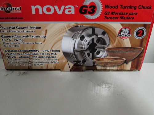 NOVA NOVA G3 Reversible Wood Turning Chuck 1&#034; 8TPI Direct Thread 48232 NEW