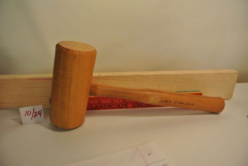 Wood mallet link star for sale