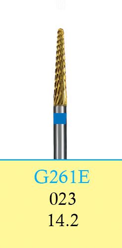 Dental Lab Carbide Cutters-HP Shank (44.5 mm)-G261E/023 (8362)-Cross Cut(2 Burs)