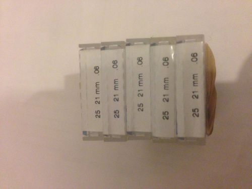 5 packsBrasseler Endo Sequence file size 35-50.06 X 21 mm