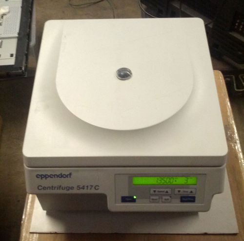 EPPENDORF 5417C 14000RPM LAB BENCHTOP CENTRIFUGE WITH FA 45-30-11 ROTOR