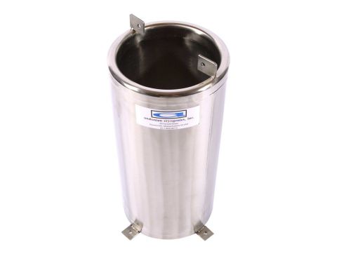 Andonian cryogenics 5 liter wide mouth stainless dewar liquid nitrogen cold trap for sale