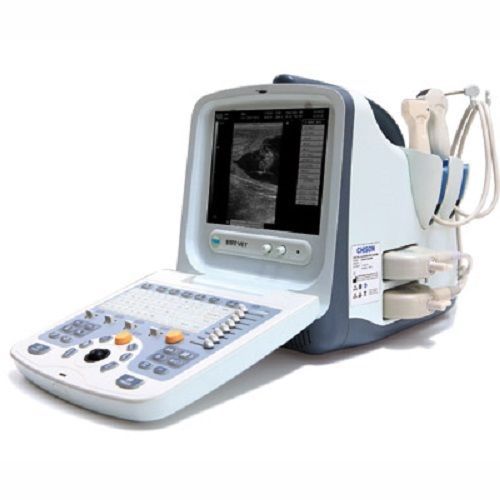 Chison 8300 Ultrasound machine &amp;Linear array probe 5-10MHz&amp;free deluxe trolley