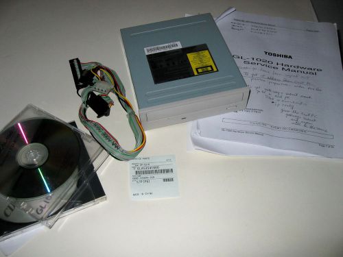 CD-Rom Drive Lite-On IT LTN-487T, &amp; harness,for update of Toshiba GL-1020 Contrl