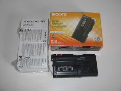 Diktiergerat Sony M-450 Clear Voice Plus