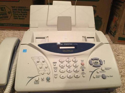 Used Brother Intellifax 1270e Plain Paper Fax Phone and Copier