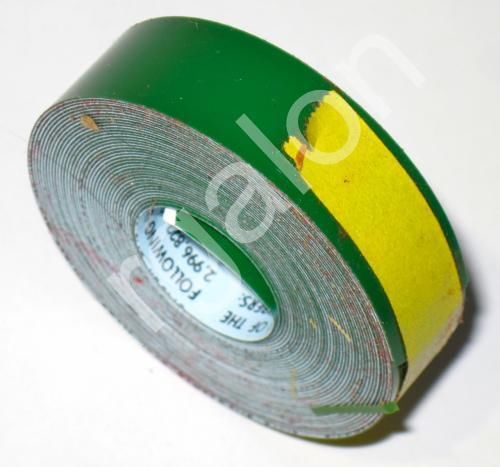 DYMO embossing Tape Glossy Green 1/2&#034; x 12 Ft NEW Label Labeling