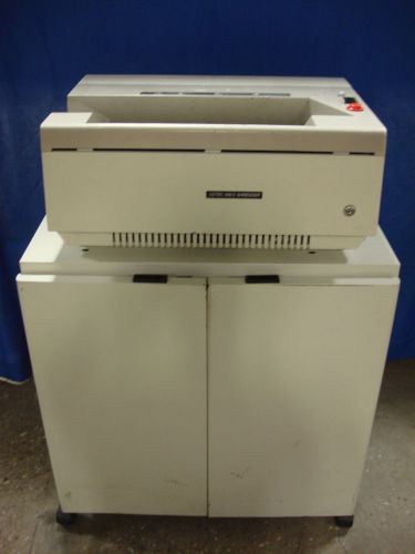 Oztec 800i commercial heavy duty strip paper shredder 43 sheets p3156580 for sale