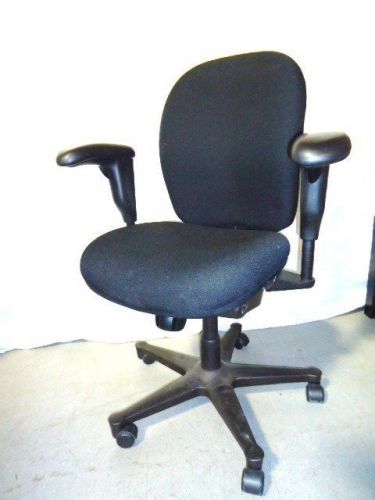 Steelcase 4531331dw industrial rolling swivel office desk chair for sale